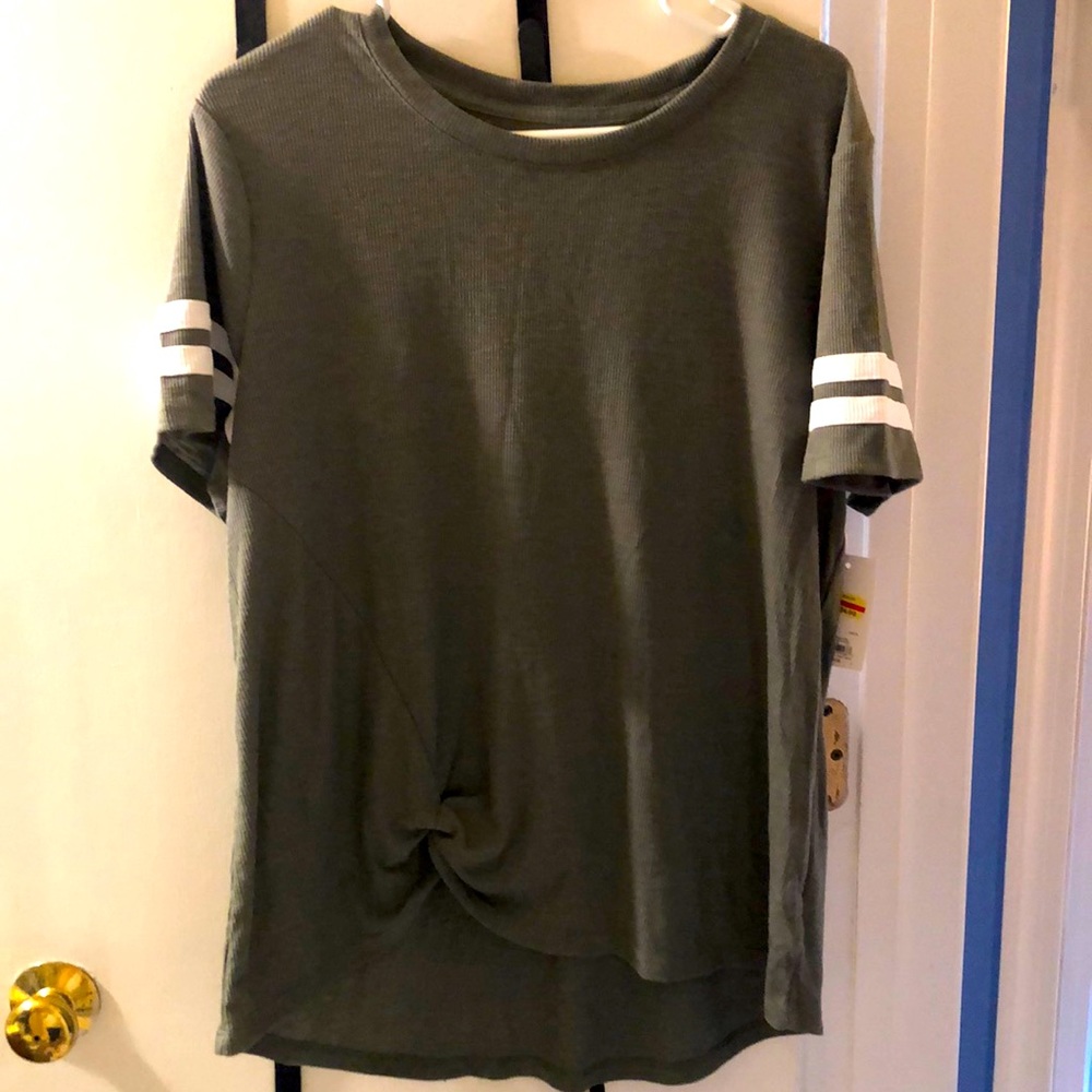 Green T-shirt new with tags